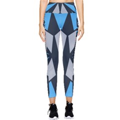 Abstract Pattern Geometric Backgrounds   Pocket Leggings  by Eskimos