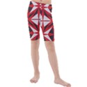 Abstract pattern geometric backgrounds   Kids  Mid Length Swim Shorts View1