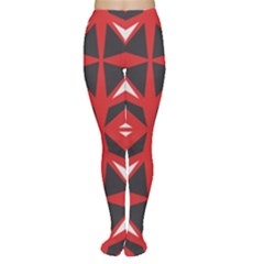 Abstract Pattern Geometric Backgrounds   Tights by Eskimos