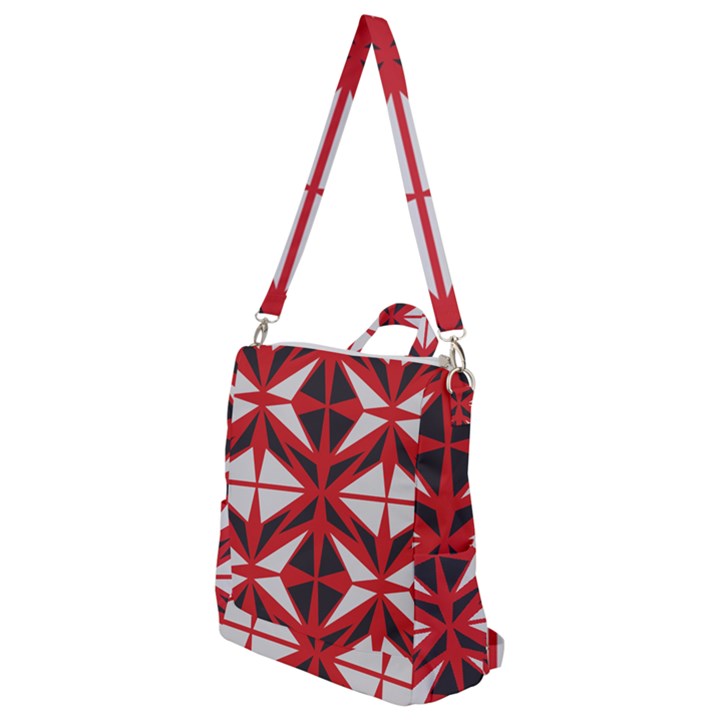 Abstract pattern geometric backgrounds   Crossbody Backpack