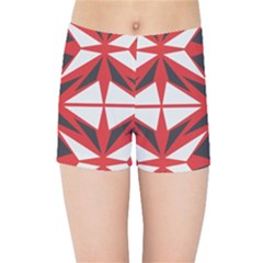 Abstract Pattern Geometric Backgrounds   Kids  Sports Shorts by Eskimos