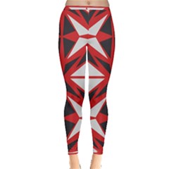 Abstract Pattern Geometric Backgrounds   Inside Out Leggings by Eskimos