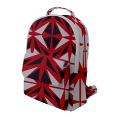 Abstract Pattern Geometric Backgrounds   Flap Pocket Backpack (large) by Eskimos