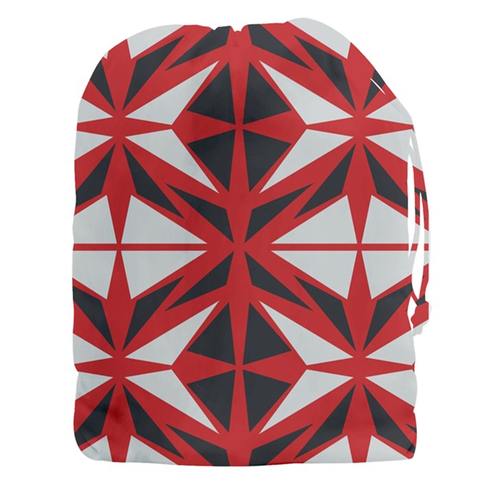 Abstract pattern geometric backgrounds   Drawstring Pouch (3XL)