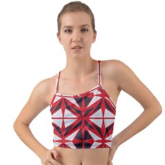 Abstract Pattern Geometric Backgrounds   Mini Tank Bikini Top by Eskimos