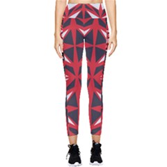 Abstract Pattern Geometric Backgrounds   Pocket Leggings  by Eskimos