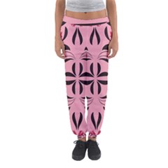 Floral Folk Damask Pattern  Women s Jogger Sweatpants by Eskimos