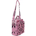 Floral folk damask pattern  Crossbody Day Bag View2