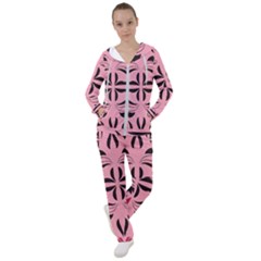 Floral Folk Damask Pattern  Women s Tracksuit by Eskimos