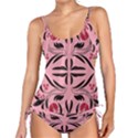 Floral folk damask pattern  Tankini Set View1