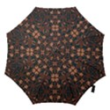 Floral folk damask pattern  Hook Handle Umbrellas (Large) View1