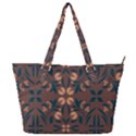 Floral folk damask pattern  Full Print Shoulder Bag View1