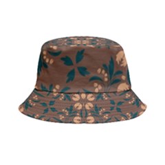 Floral Folk Damask Pattern  Inside Out Bucket Hat by Eskimos