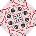 Folk flowers print Floral pattern Ethnic art Hook Handle Umbrellas (Medium) View3