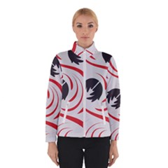 Folk Flowers Print Floral Pattern Ethnic Art Women s Bomber Jacket by Eskimos