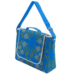 Floral Folk Damask Pattern  Box Up Messenger Bag by Eskimos