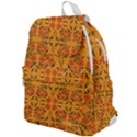 Floral folk damask pattern  Top Flap Backpack View1