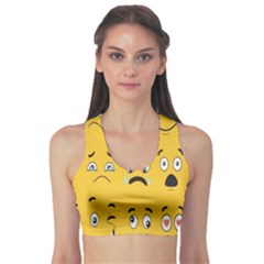 Emojis Sports Bra by Sparkle