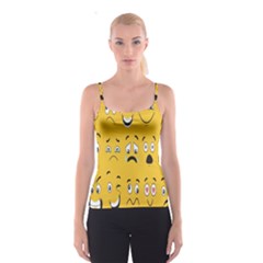 Emojis Spaghetti Strap Top by Sparkle