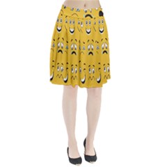 Emojis Pleated Skirt by Sparkle