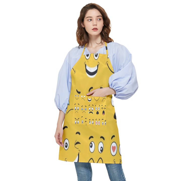 Emojis Pocket Apron