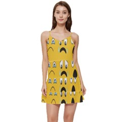 Emojis Short Frill Dress