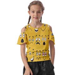 Emojis Kids  Butterfly Cutout Tee by Sparkle