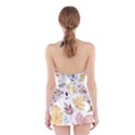 Flowers Pattern Halter Dress Swimsuit  View2