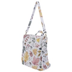 Flowers Pattern Crossbody Backpack