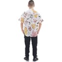 Flowers Pattern Men s Short Sleeve Shirt View2