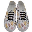 Flowers Pattern Men s Classic Low Top Sneakers View1