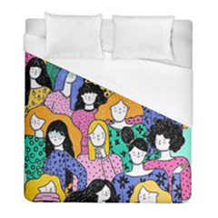 Women Duvet Cover (full/ Double Size) by Sparkle