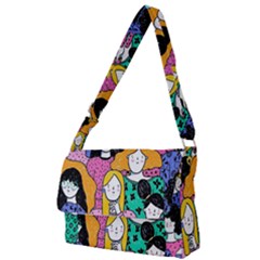 Women Full Print Messenger Bag (s) by Sparkle