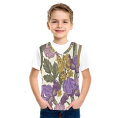 Spring Floral Kids  Basketball Tank Top by Sparkle