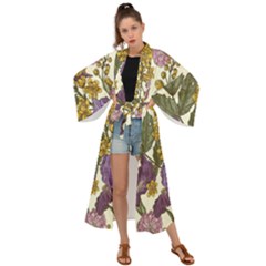 Spring Floral Maxi Kimono by Sparkle