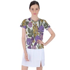 Spring Floral Women s Sports Top by Sparkle