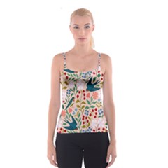 Floral Spaghetti Strap Top by Sparkle