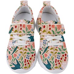 Floral Kids  Velcro Strap Shoes by Sparkle