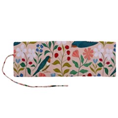 Floral Roll Up Canvas Pencil Holder (m) by Sparkle