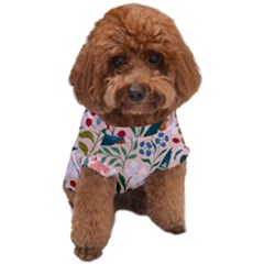 Floral Dog T-shirt by Sparkle