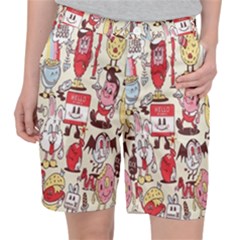 Retro Food Pocket Shorts by Sparkle