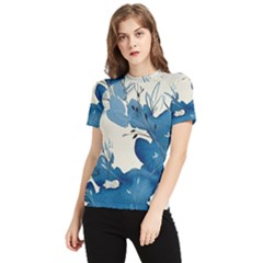 Floral Women s Short Sleeve Rash Guard by Sparkle