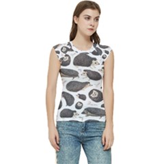 Hedgehog Women s Raglan Cap Sleeve Tee by Sparkle