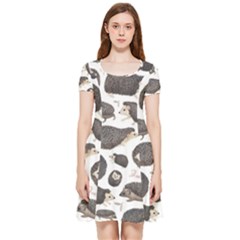 Hedgehog Inside Out Cap Sleeve Dress by Sparkle