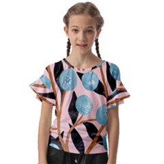 Fruits Kids  Cut Out Flutter Sleeves