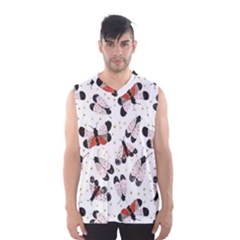 Butterfly Men s Basketball Tank Top by Sparkle