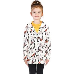 Butterfly Kids  Double Breasted Button Coat by Sparkle