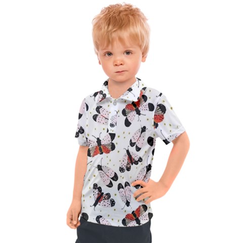 Butterfly Kids  Polo Tee by Sparkle