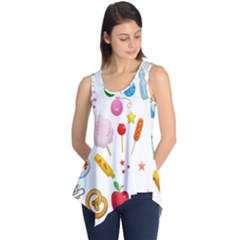 Summer-fair-food-goldfish Copy Copy Sleeveless Tunic by Nexatart