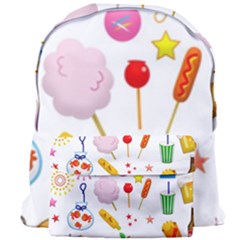 Summer-fair-food-goldfish Copy Copy Giant Full Print Backpack by Nexatart